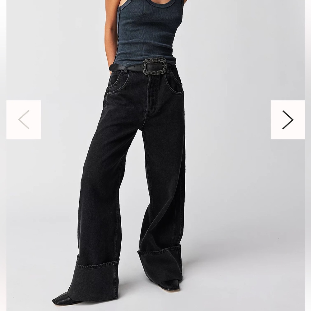 We The Free Final Countdown Cuffed Low-Rise Jeans